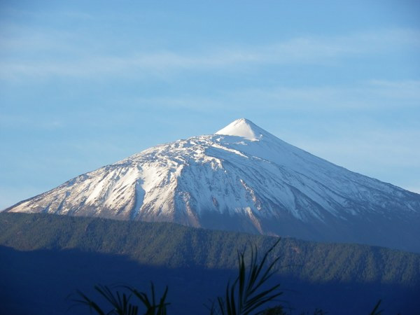 Fresh Snow on the Teide after the storm