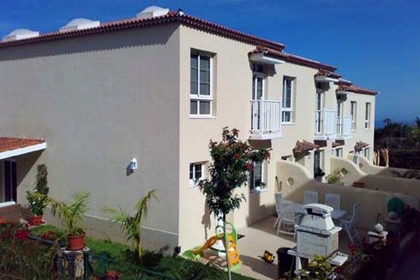 Surrounded by terrace and garden