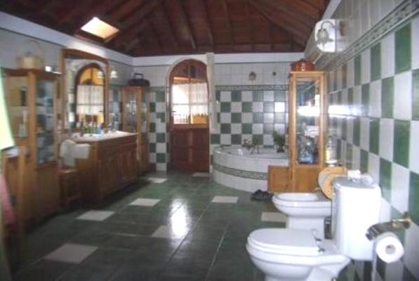 Spacious bathroom