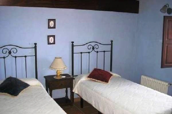 One of the six apartment bedrooms