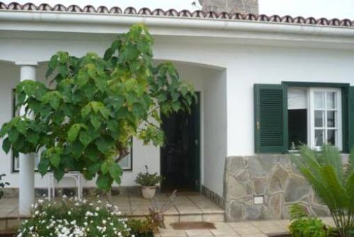 Main entrance of the villa