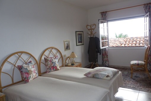 Spacious bedroom