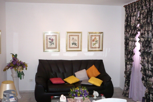 Furnished living room