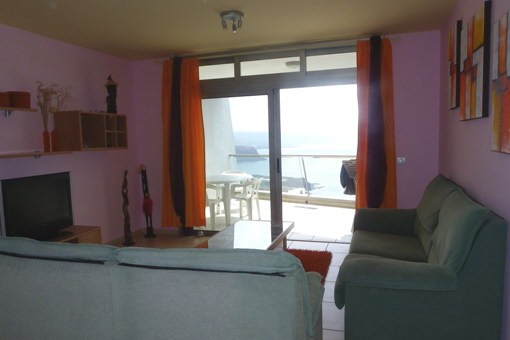Ocean view from the living room