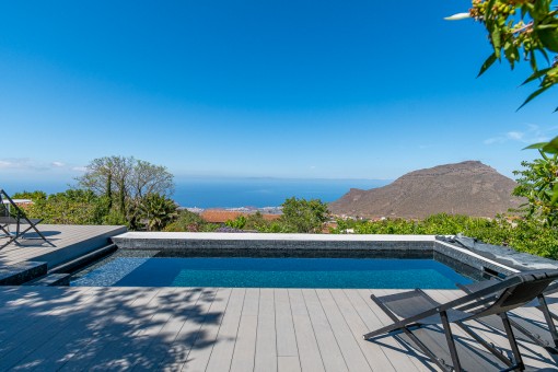 Inviting pool area