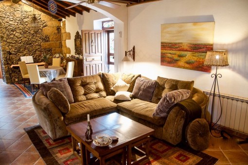 Living and dining area