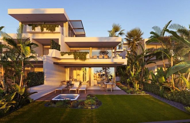 New-built 3 bedroom apartments in Tenerife South, Abama