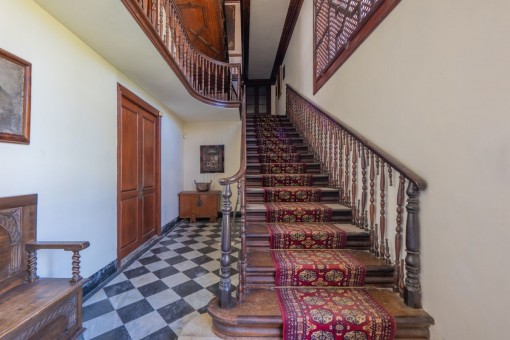 Floor of the chapel