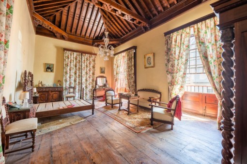 One of 8 bedrooms
