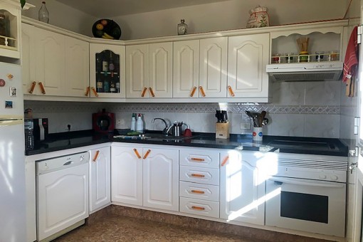 Kitchen in white