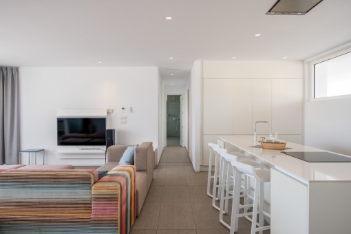 Open lining and dining area