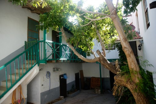 Large patio of the house