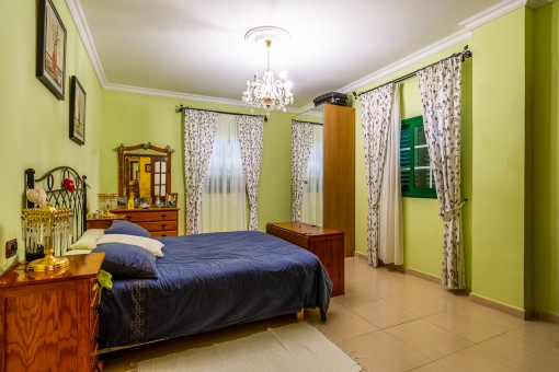 One of 5 bedrooms