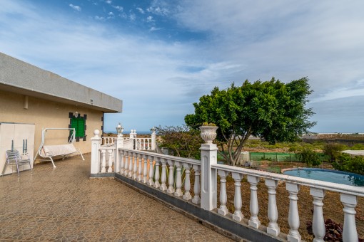 Large terrace