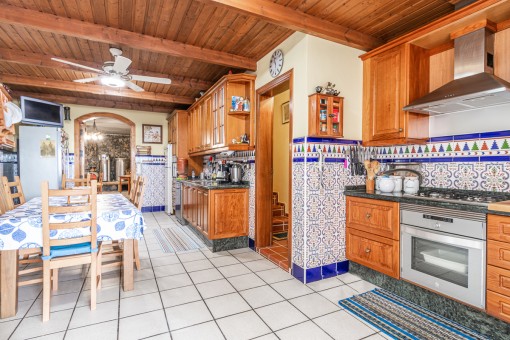 Wooden kitchen