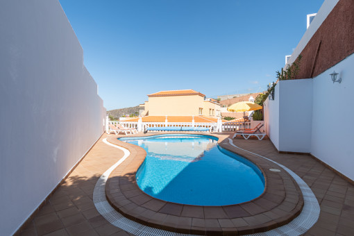 View of the pool