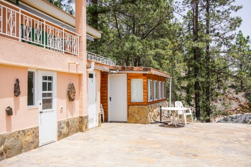 Exterior view of the finca