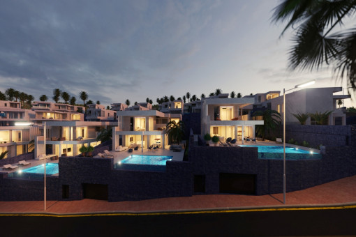 Exterior view of the villa