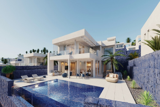 Exterior view of the villa