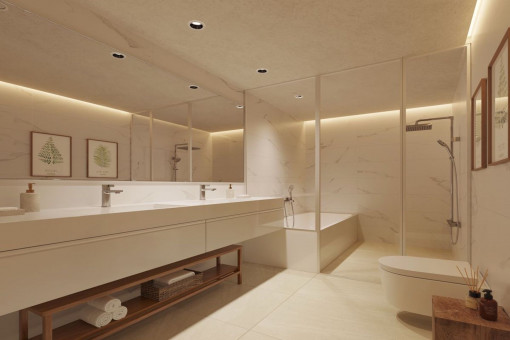 One of 3 bathrooms