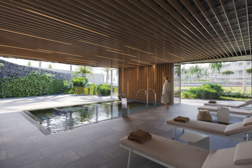 Community indoor pool