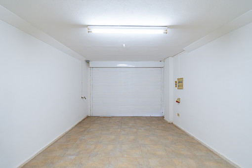 Garage from the townhouse