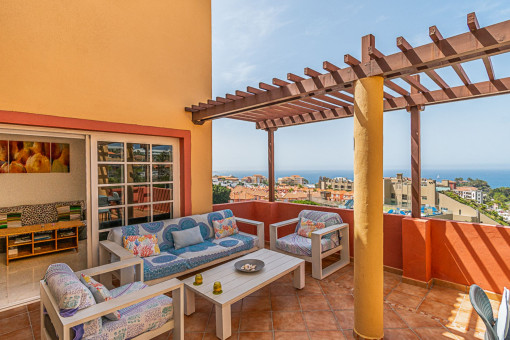 Roof terrace