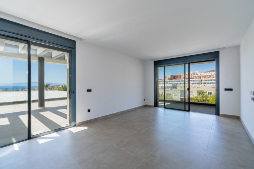 Living and dining area