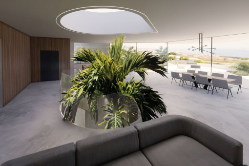 Living and dining area