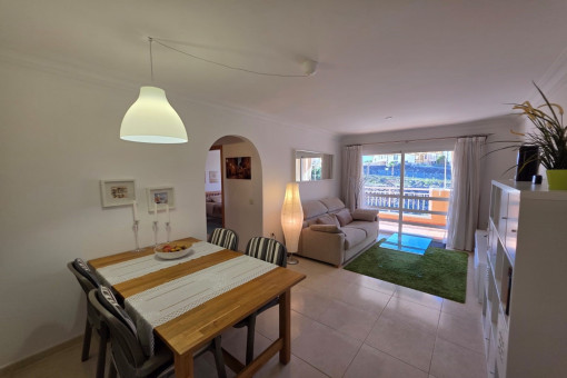 Living and dining area