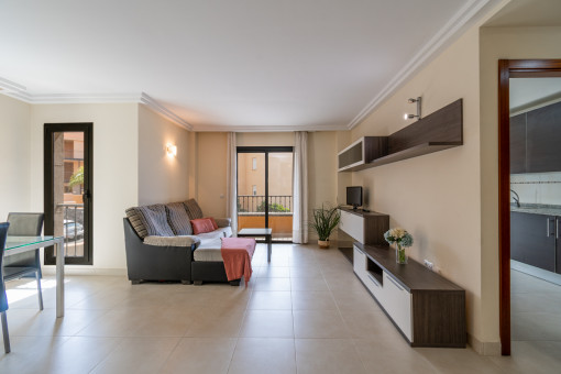 Living and dining area