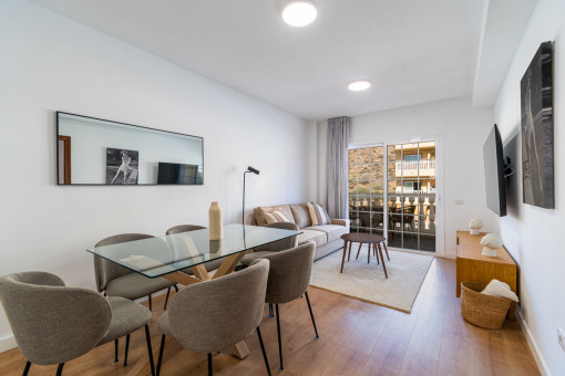 Living and dining area