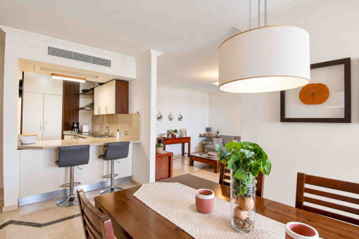 Dining room and Kitchen