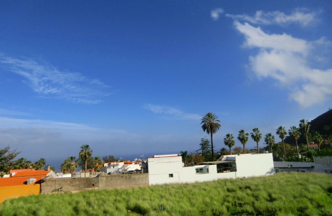 Views of Puerto de la Cruz and the Atlantic Ocean