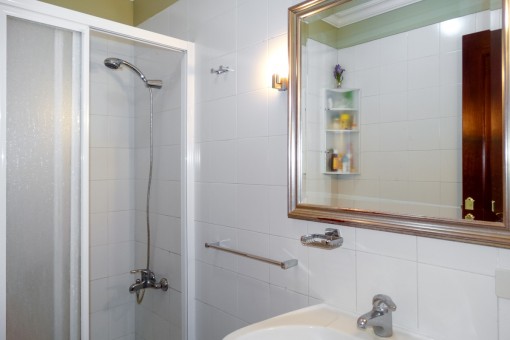 One of 2 bathrooms