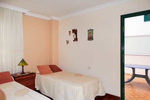 One of 3 bedrooms