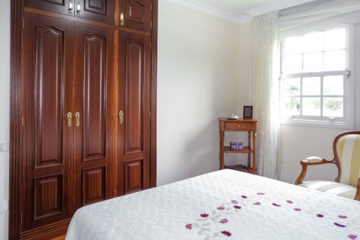 All bedrooms offer built-in wardrobes