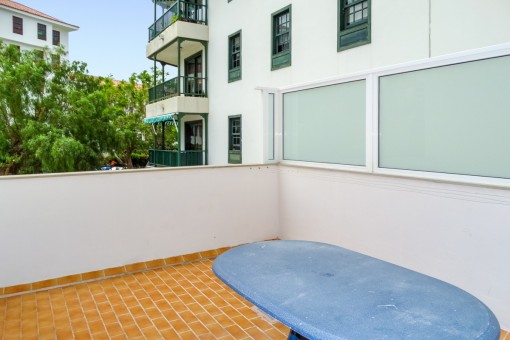 Large terrace