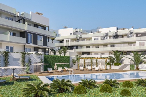 Newly built luxury apartment in beach location near La Tejita beach